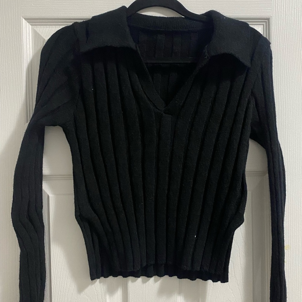 Cute Collared Sweater
